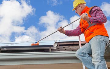 Wallsuches soft wash roof cleaning